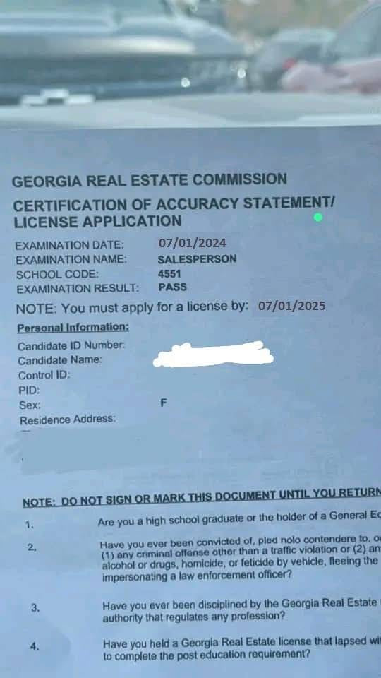 Real Estate Exam Cheat Sheet (Instant Access)